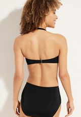 Twist Bandeau Bikini Swim Top, C106, small