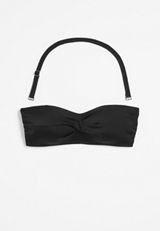 Twist Bandeau Bikini Swim Top, C106, small