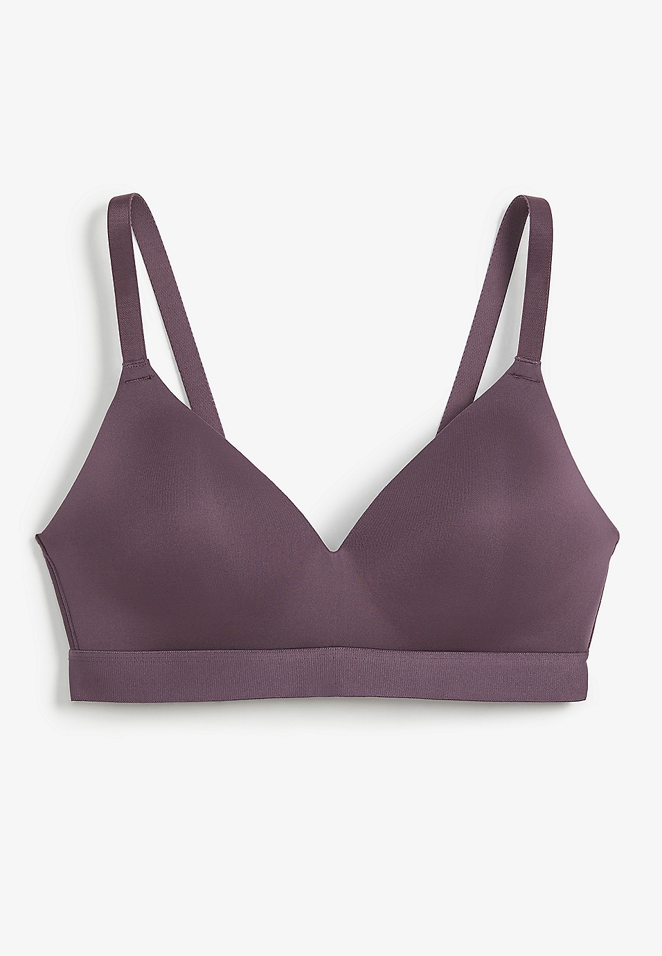 Buy Macrowomen W-Series Single Layered Non Wired T-Shirt Bra - Purple at  Rs.375 online