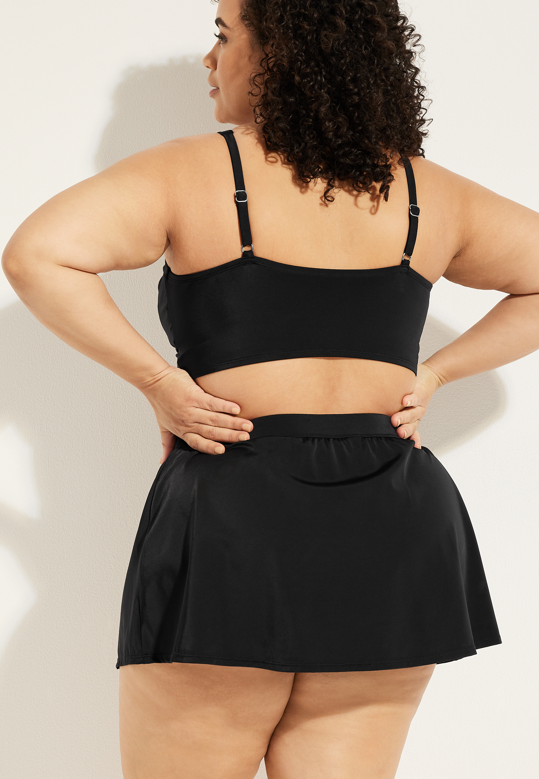 Plus Size Swim Skirt, C106, large