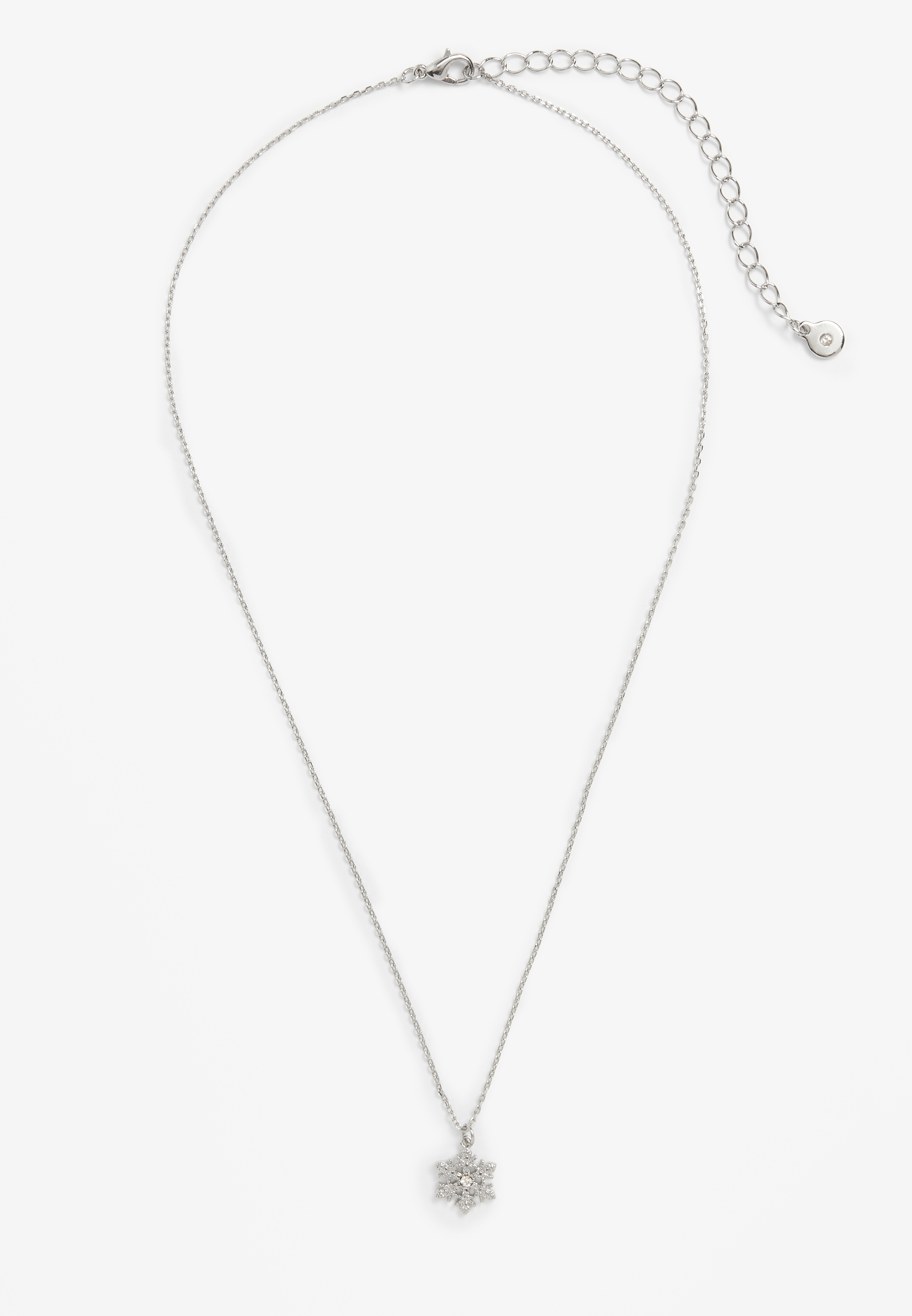 Snowflake Necklace, , large