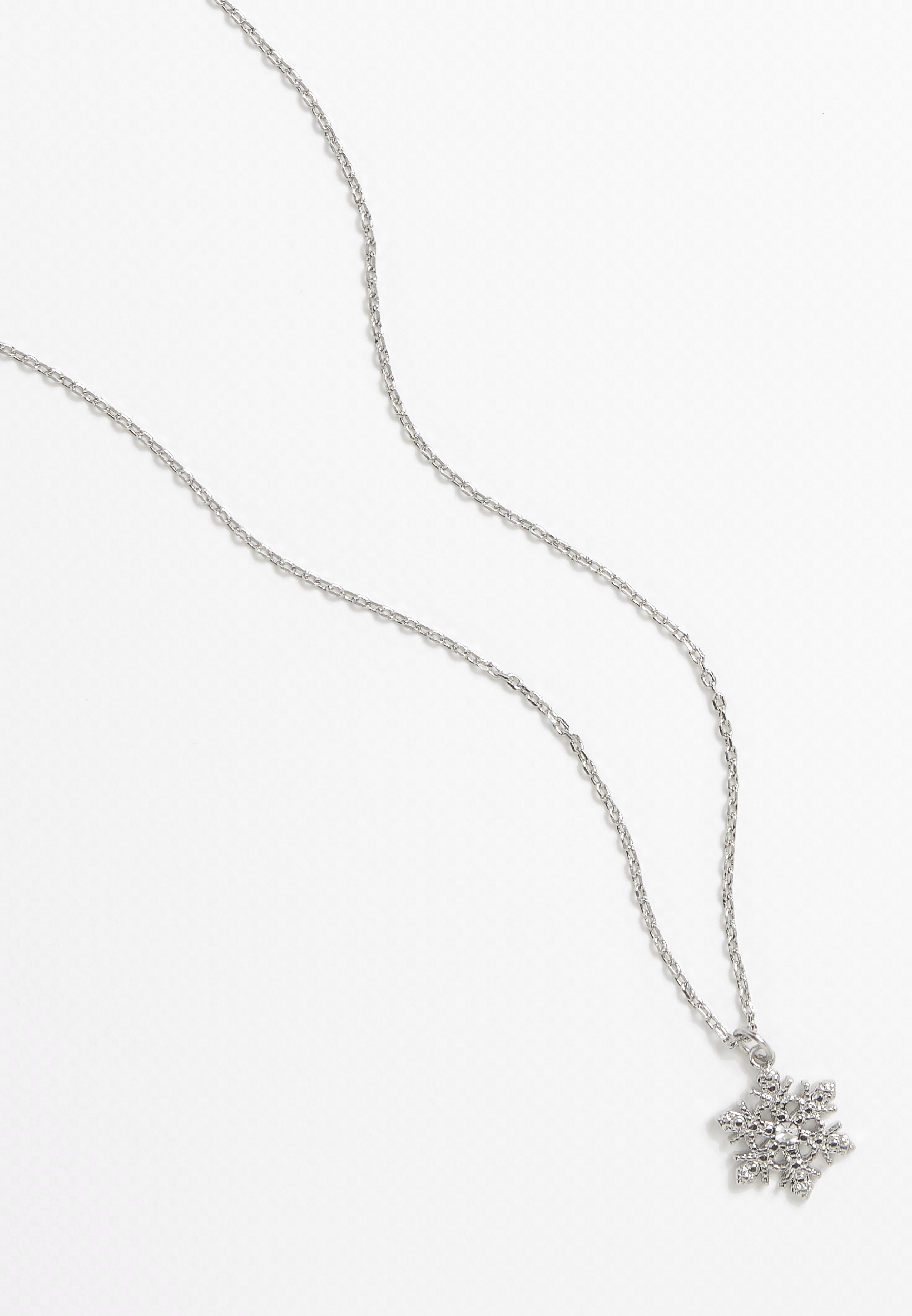 Snowflake Necklace, , large
