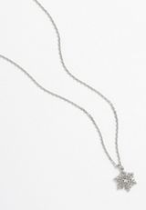 Snowflake Necklace, , small