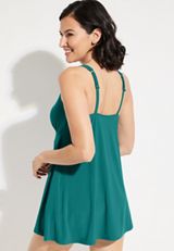 Princess Seam Swim Dress, C3226, small