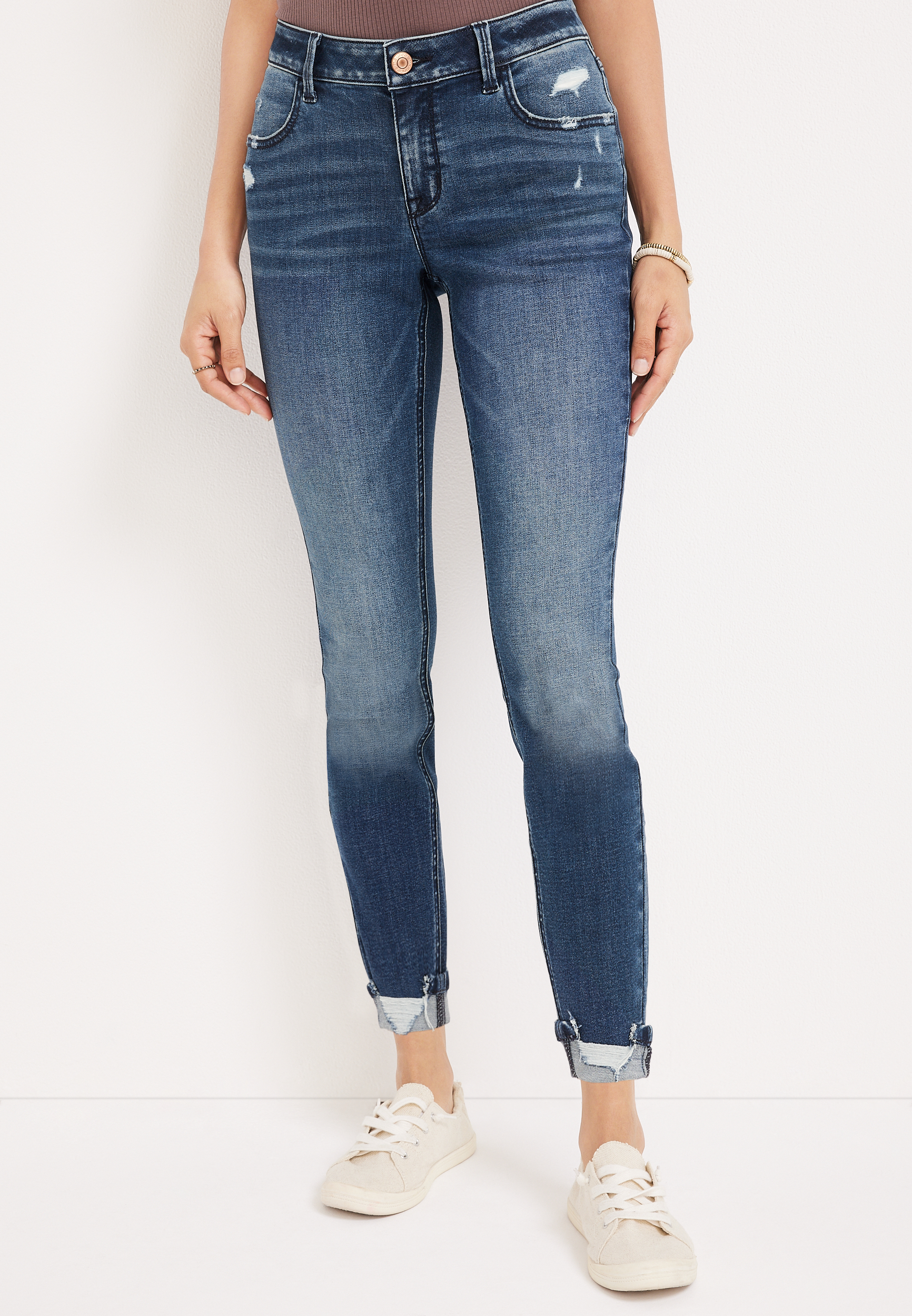 m jeans by maurices™ Cool Comfort Mid Rise Ankle Jegging