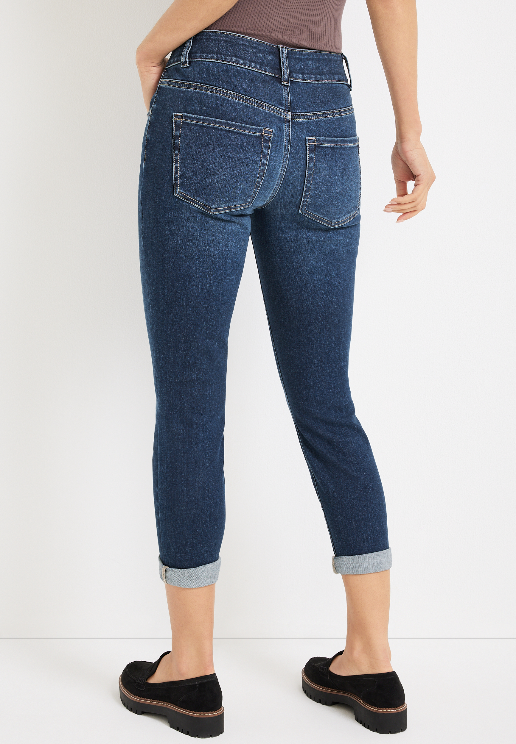 m jeans by maurices&trade; Cool Comfort High Rise Cropped Jean, C258, large