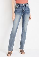 Vigoss&reg; Slim Boot Heritage High Rise Jean, C3337, small