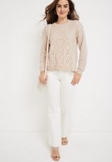 Crochet Front Top, C3183, small