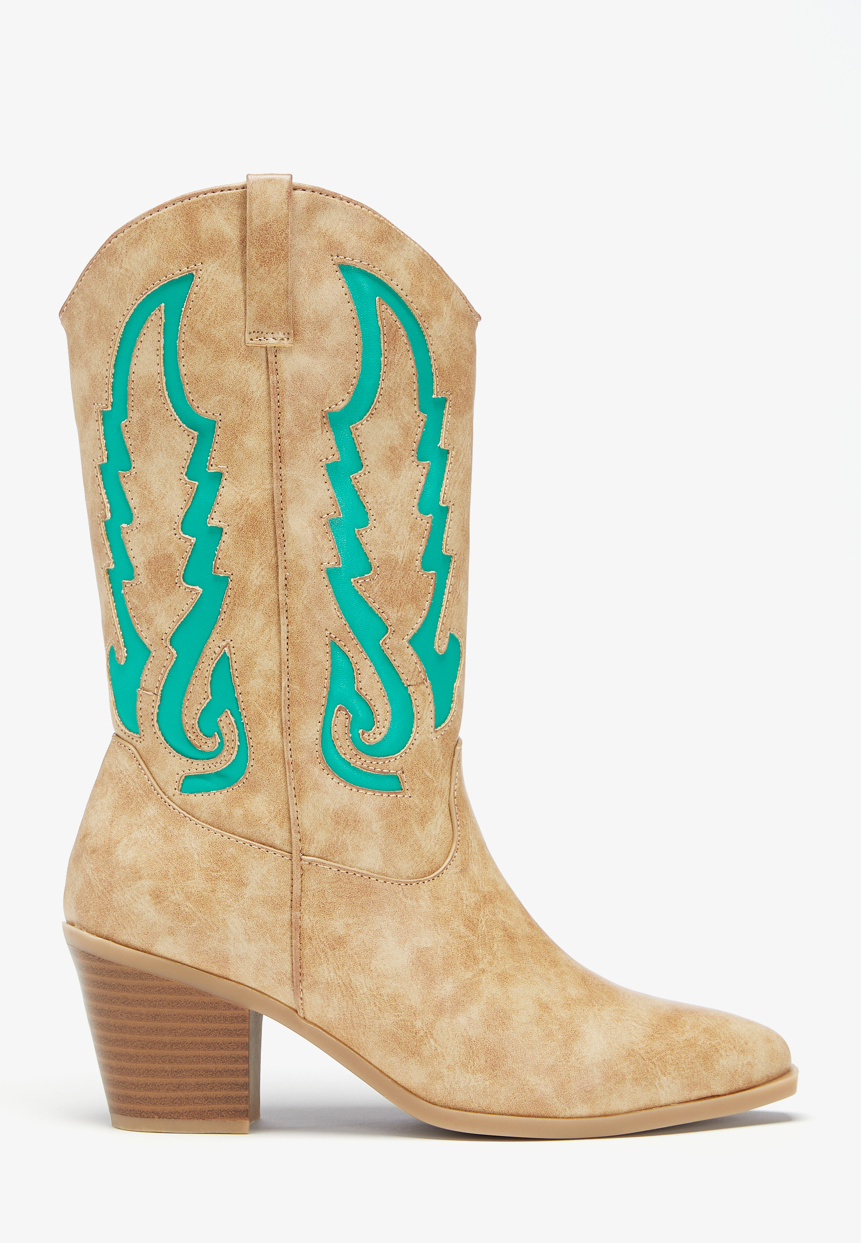 Demi Western Boot, C210, large