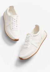Farah White Trainer Sneaker, C223, small
