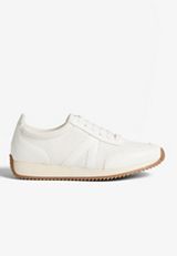 Farah White Trainer Sneaker, C223, small