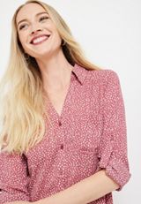Winona Button Down Blouse, C217, small