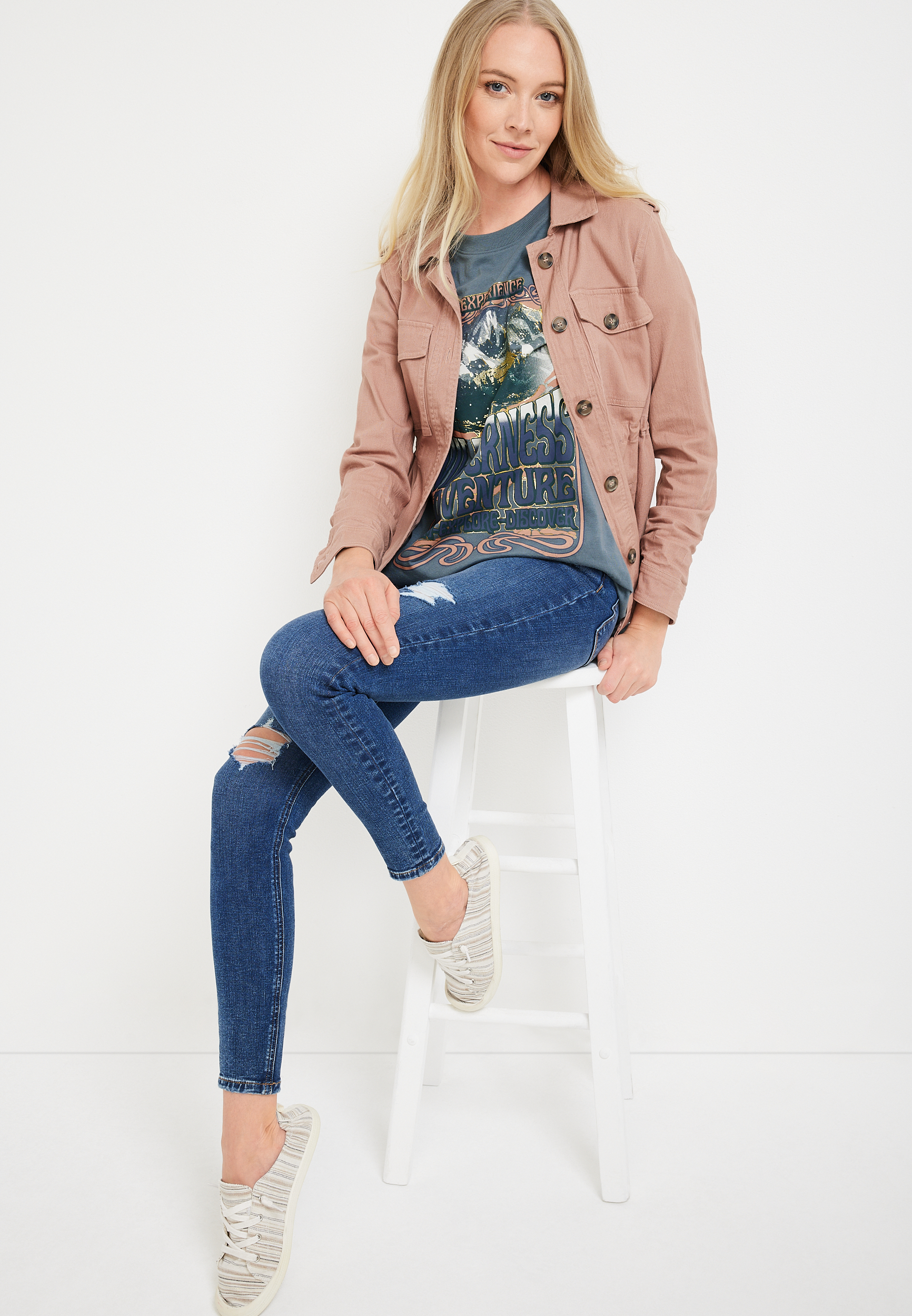 Wilderness Adventure Graphic Tee, C7925, large
