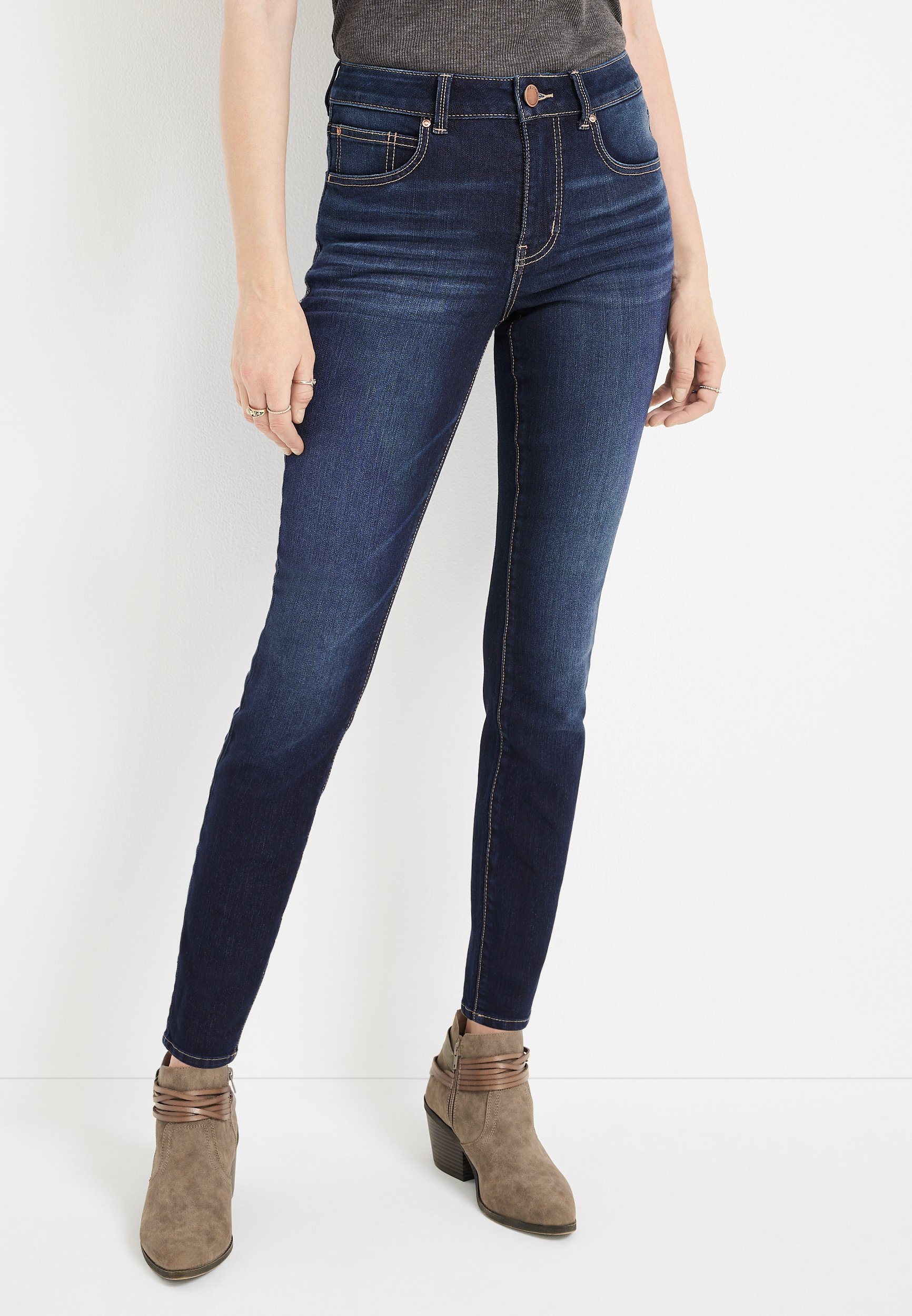 m jeans by maurices™ Everflex™ Super Skinny High Rise Stretch Jean ...