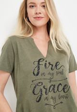 Fire In My Soul Graphic Tee, C2977, small