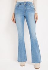 m jeans by maurices&trade; Everflex&trade; Flare High Rise Jean, C2806, small