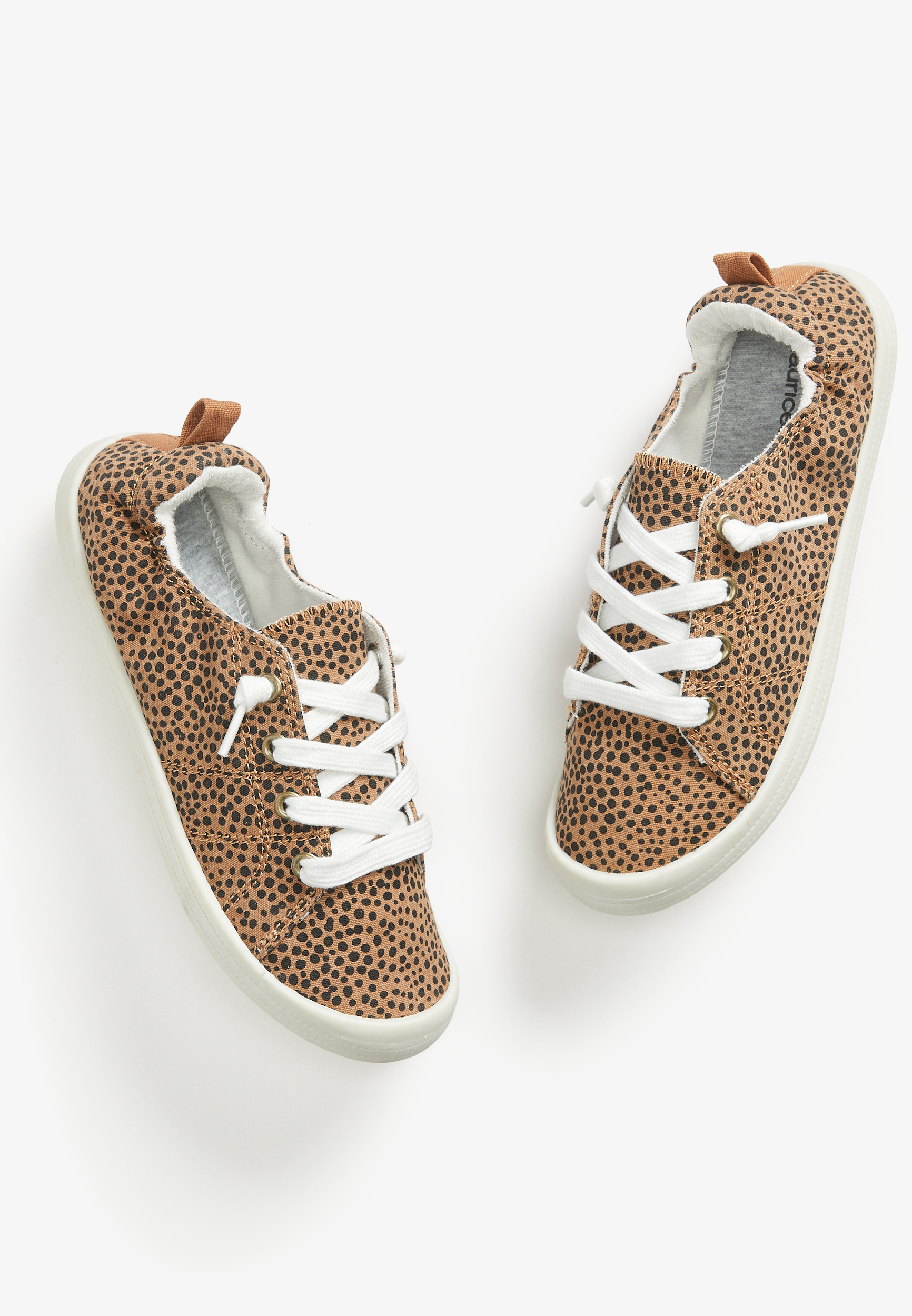 Mariah Animal Print Scrunch Back Sneaker maurices