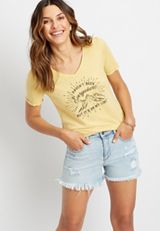 KanCan&trade; High Rise Ripped Light Boyfriend 3.5in Short, C2806, small