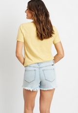 KanCan&trade; High Rise Ripped Light Boyfriend 3.5in Short, C2806, small