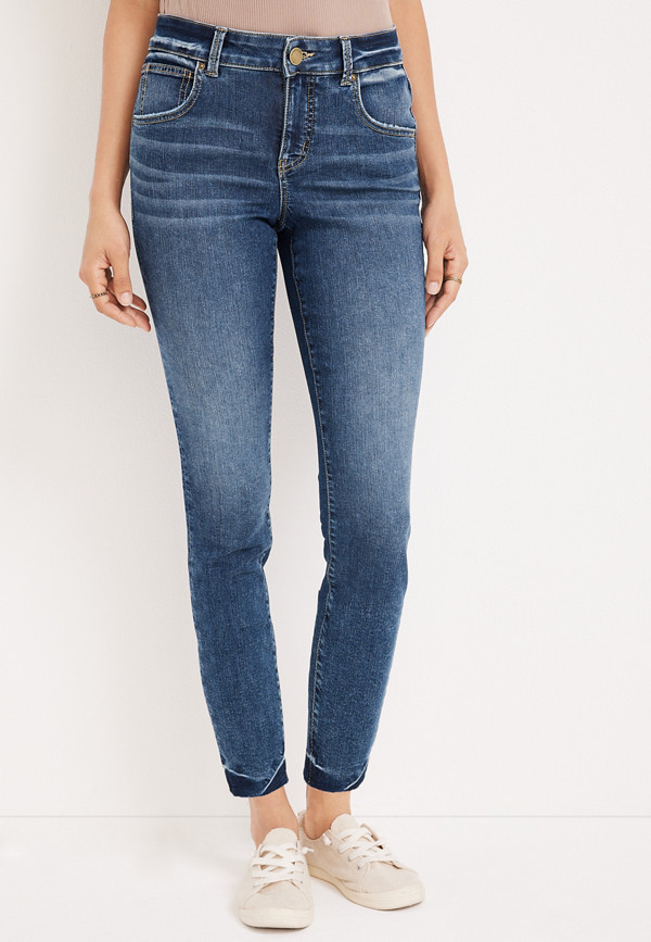 m jeans by maurices™ Everflex™ Super Skinny Mid Rise Ankle Jean | maurices