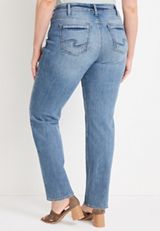 Plus Size Silver Jeans Co.&reg; Suki Straight Curvy Mid Rise Jean, C2806, small
