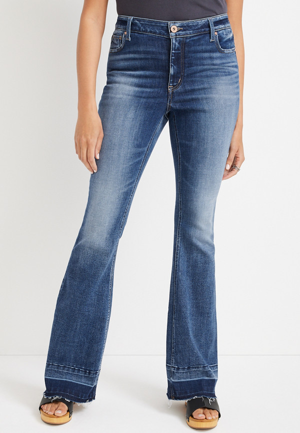 edgely™ Flare Mid Fit Mid Rise Jean | maurices