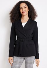 Waist Tie Blazer, C106, small