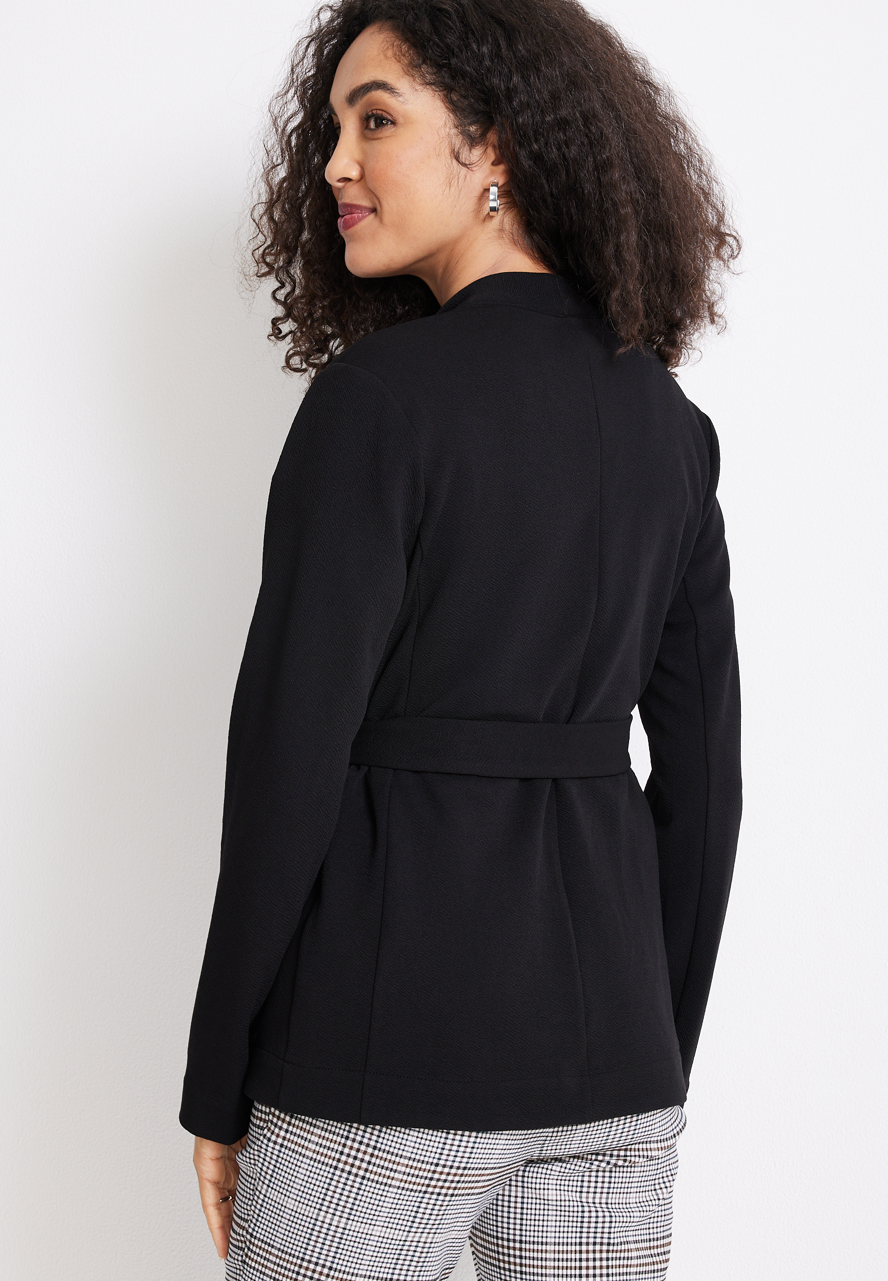Waist Tie Blazer, C106, large