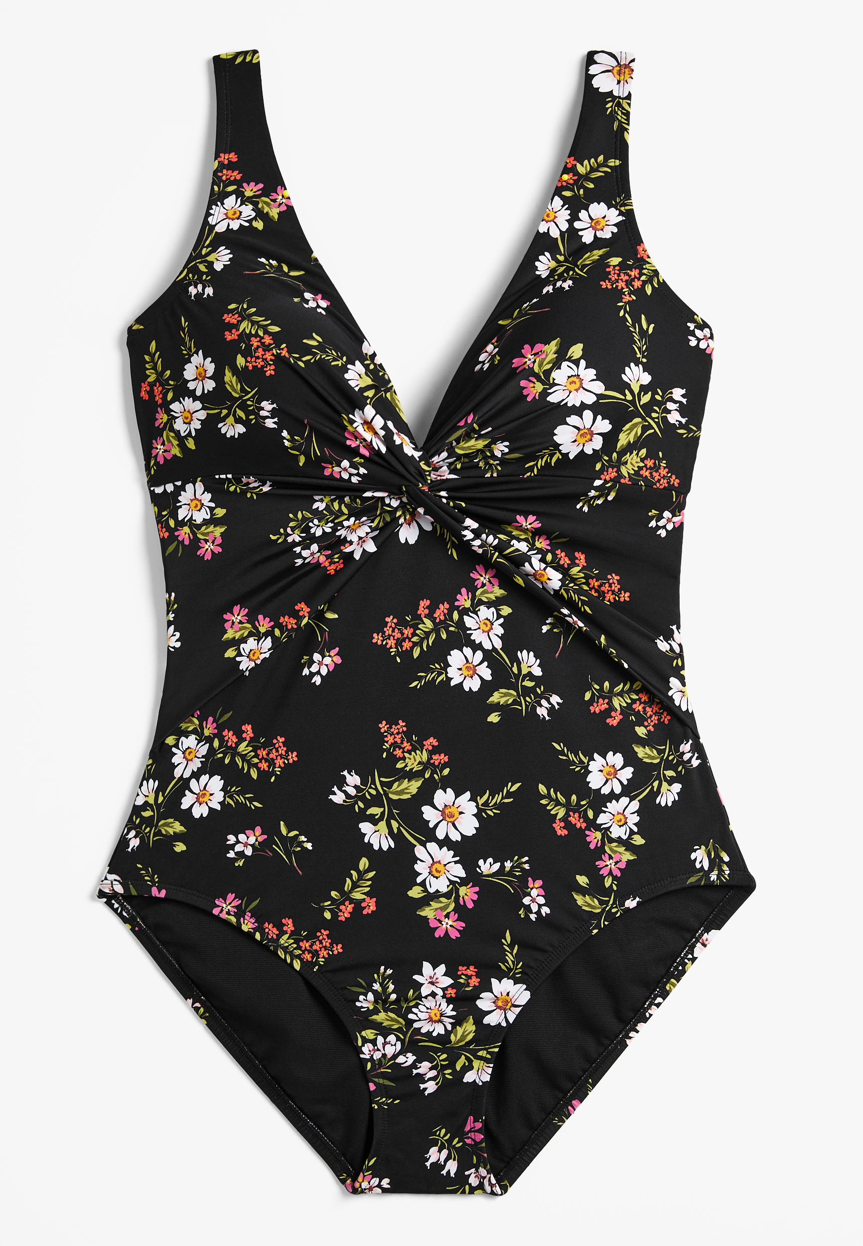 Dreamsuit&reg; Twist Front One Piece Swimsuit, C6630, large