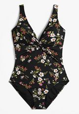 Dreamsuit&reg; Twist Front One Piece Swimsuit, C6630, small