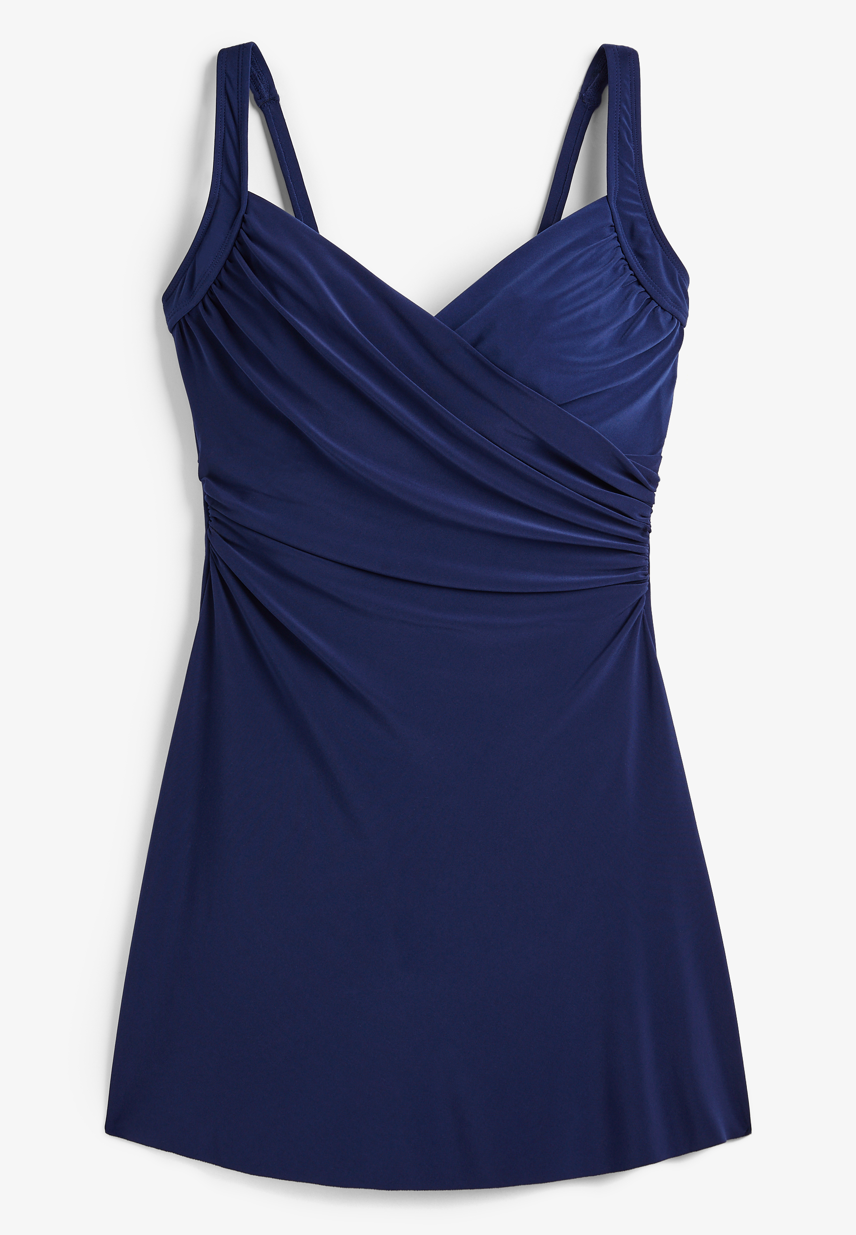 Dreamsuit&reg; Side Slit Swim Dress, C802, large