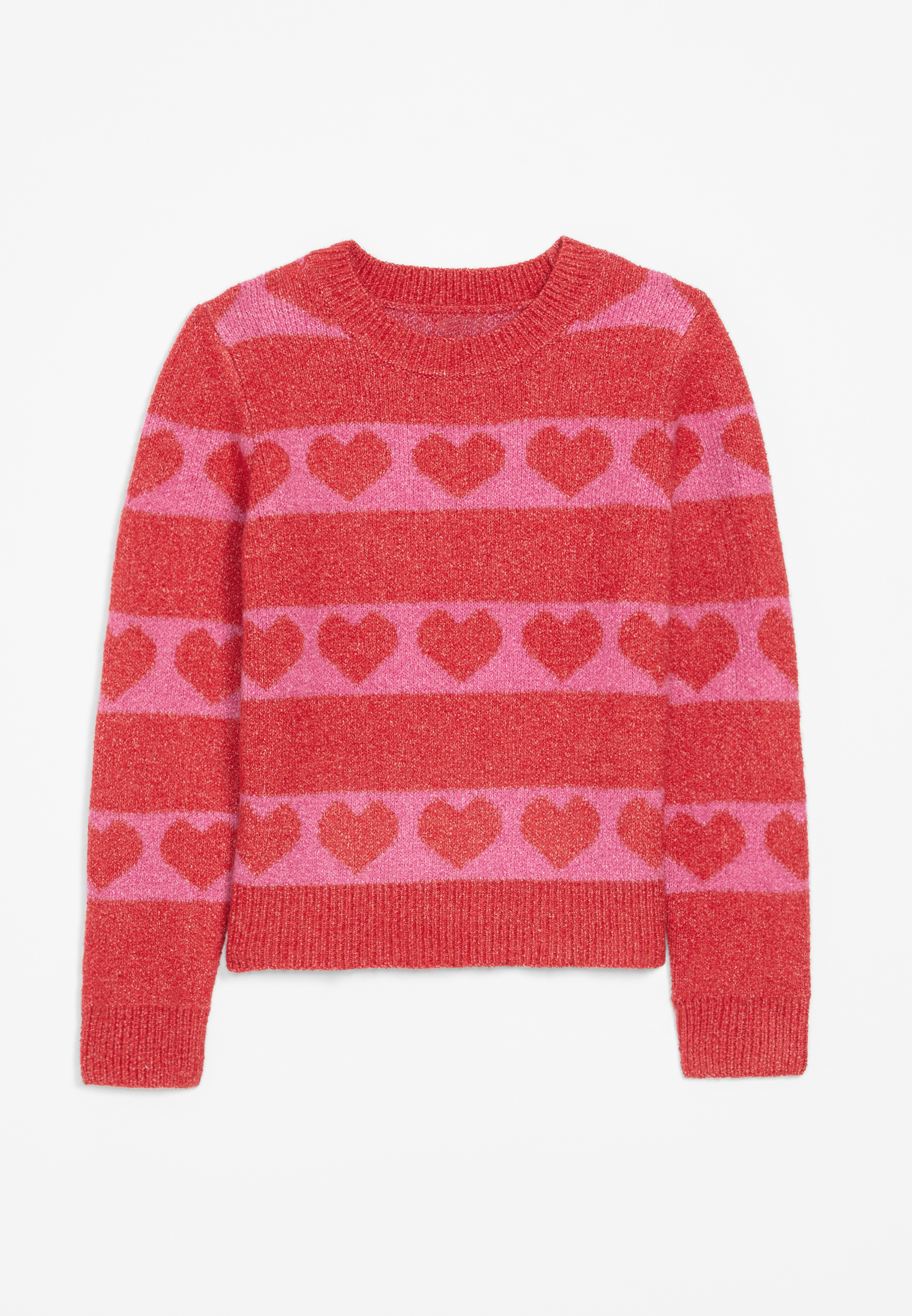 HFS Girls Heart Sweater | maurices