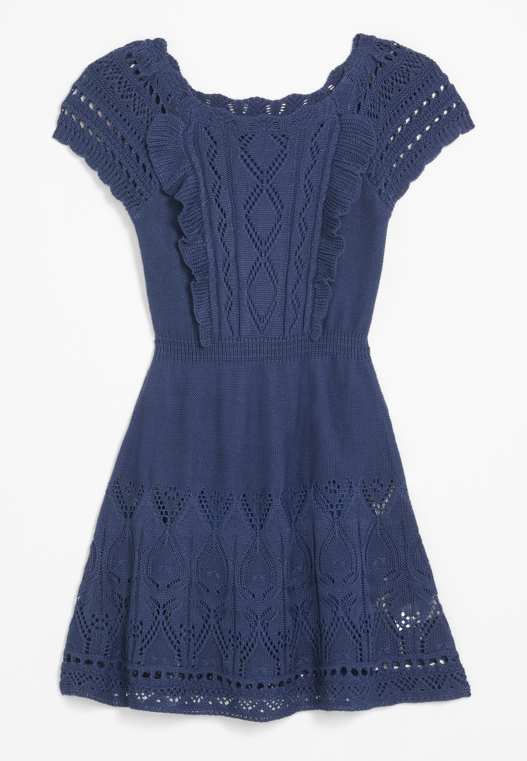 chinese dress ladies Barely There Lace Dress Blue