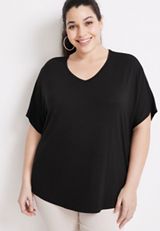 Plus Size 24/7 Delano Dolman Tee, C106, small