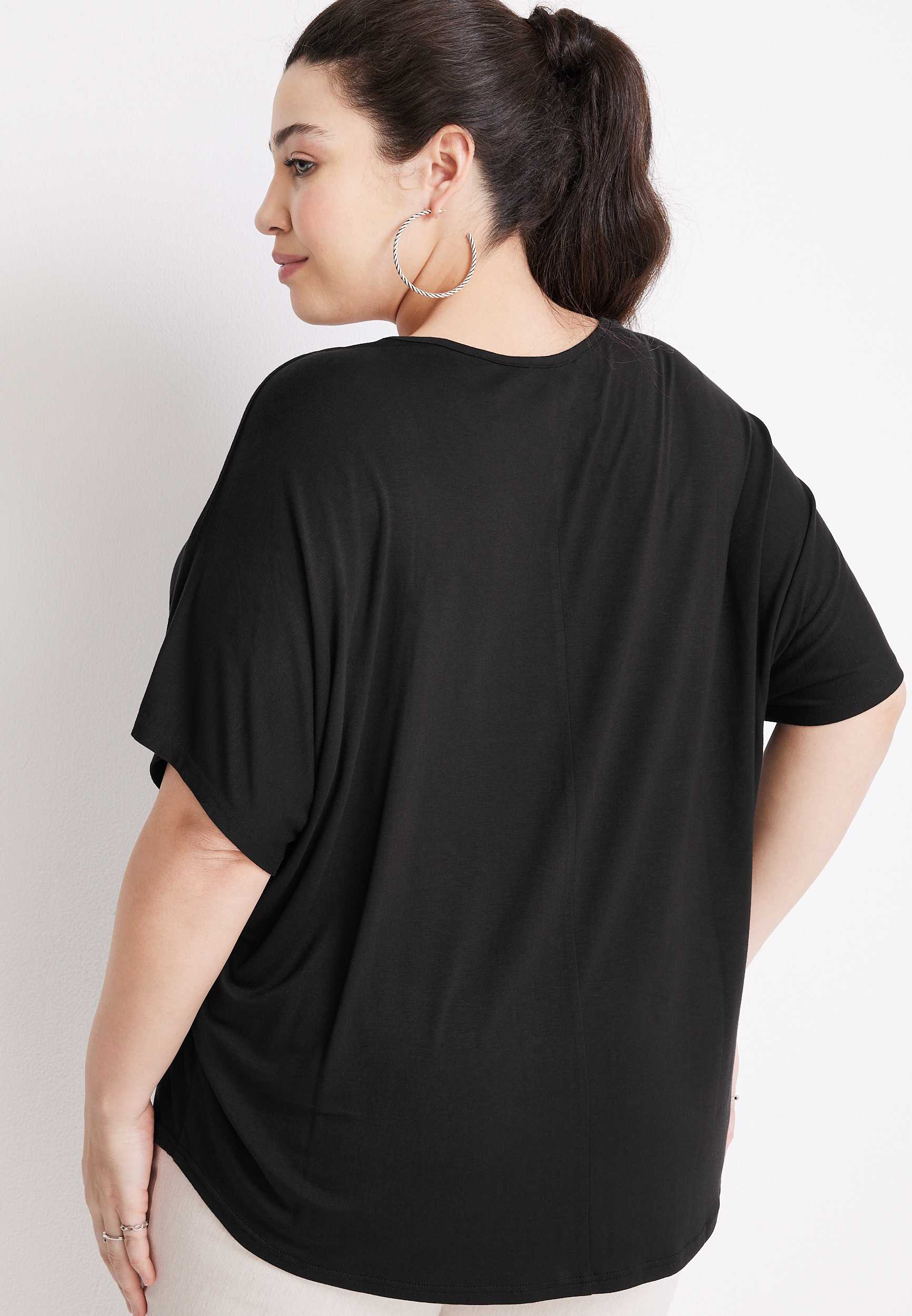 Plus Size 24/7 Delano Dolman Tee, C106, large