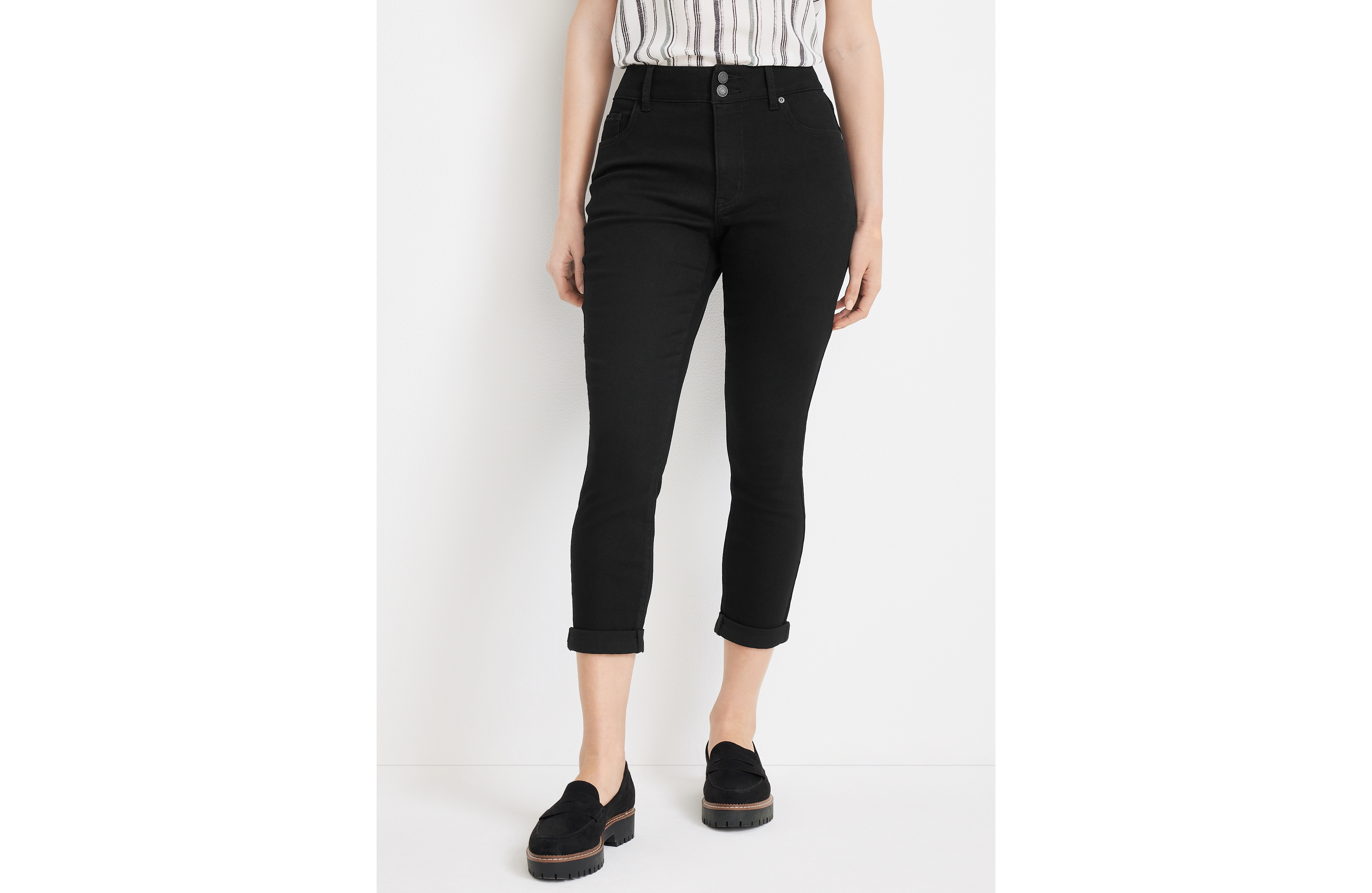 m jeans by maurices™ Cool Comfort Curvy Cropped High Rise Jegging