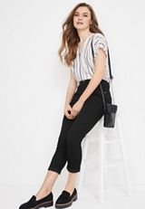 m jeans by maurices&trade; Cool Comfort Curvy Cropped High Rise Jegging, C106, small