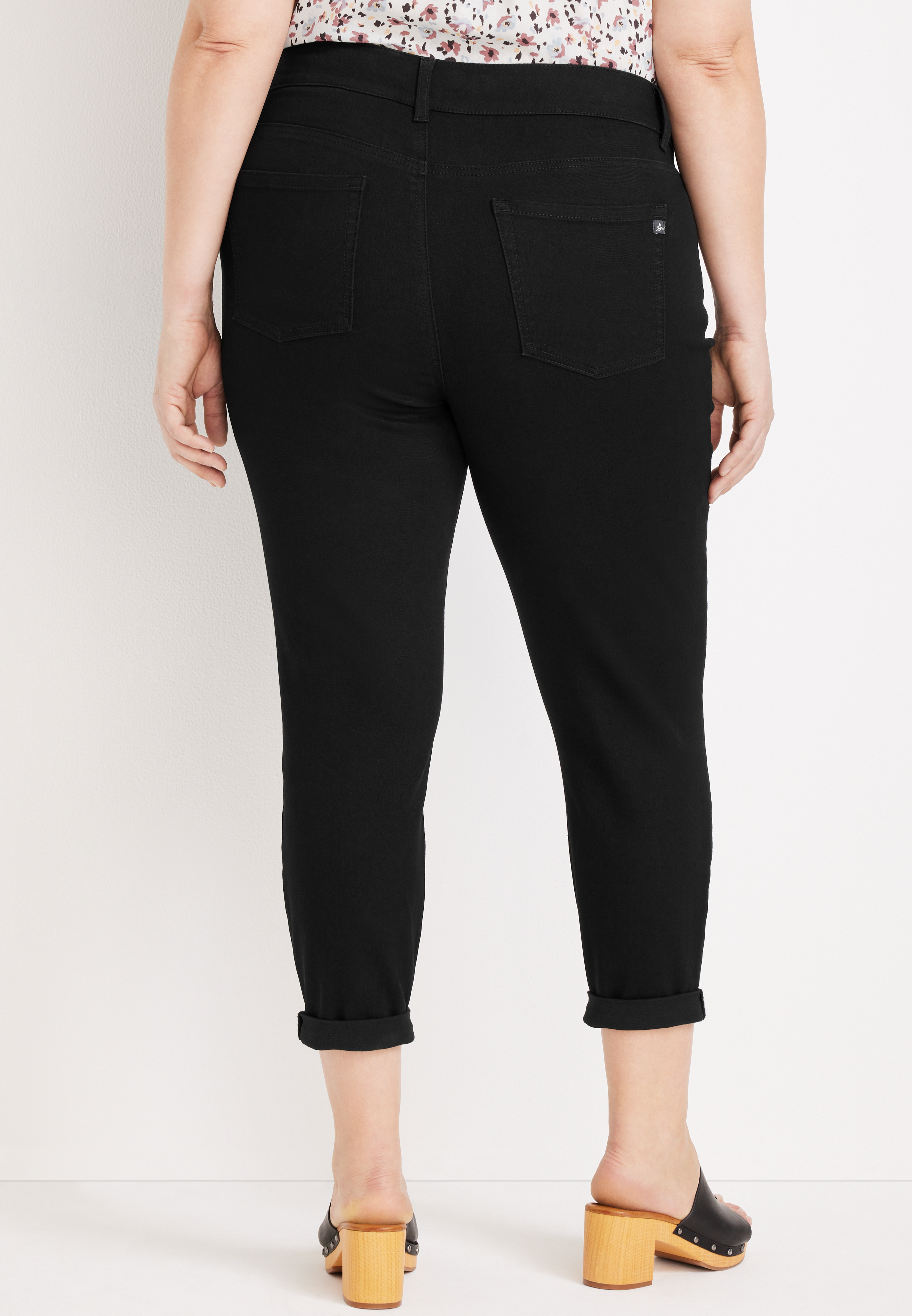 Plus Size m jeans by maurices&trade; Cool Comfort Cropped High Rise Jegging, C106, large