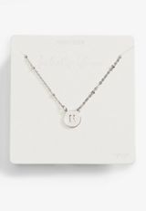 Silver Initial N Necklace, , small