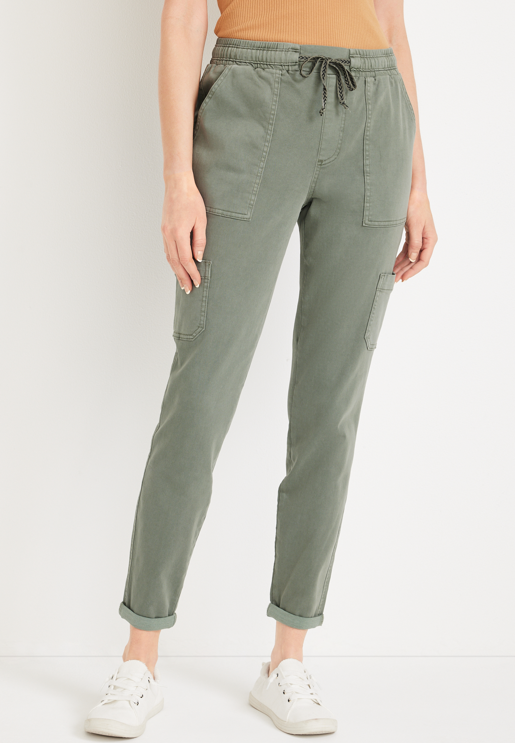 ★ PISCESS★ Ribbon Knit Cargo Pants Brown 5006079284 Iron & Haft Journeyman Ripstop 8 Pocket Cargo Pants