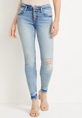 m jeans by maurices™ Cool Comfort Curvy High Rise Super Skinny Jean