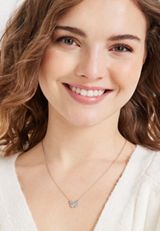Butterfly Necklace, C431, small