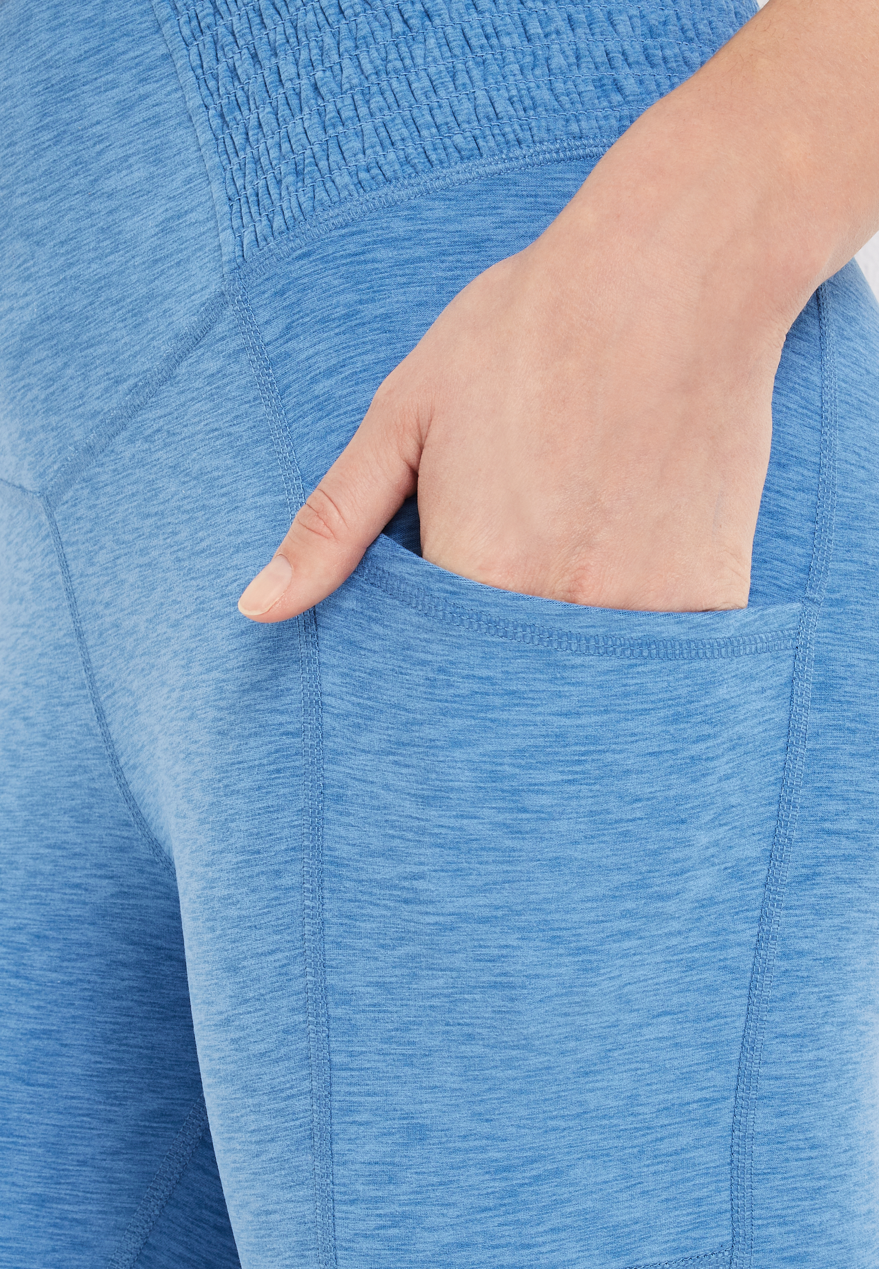 Luxe Side Pocket High Rise 8in Bike Short, , large