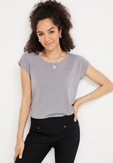 24/7 Fairhaven Solid Tee, GREY MOON, small