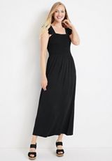 24/7 Ruffle Sleeve Maxi Dress, C106, small