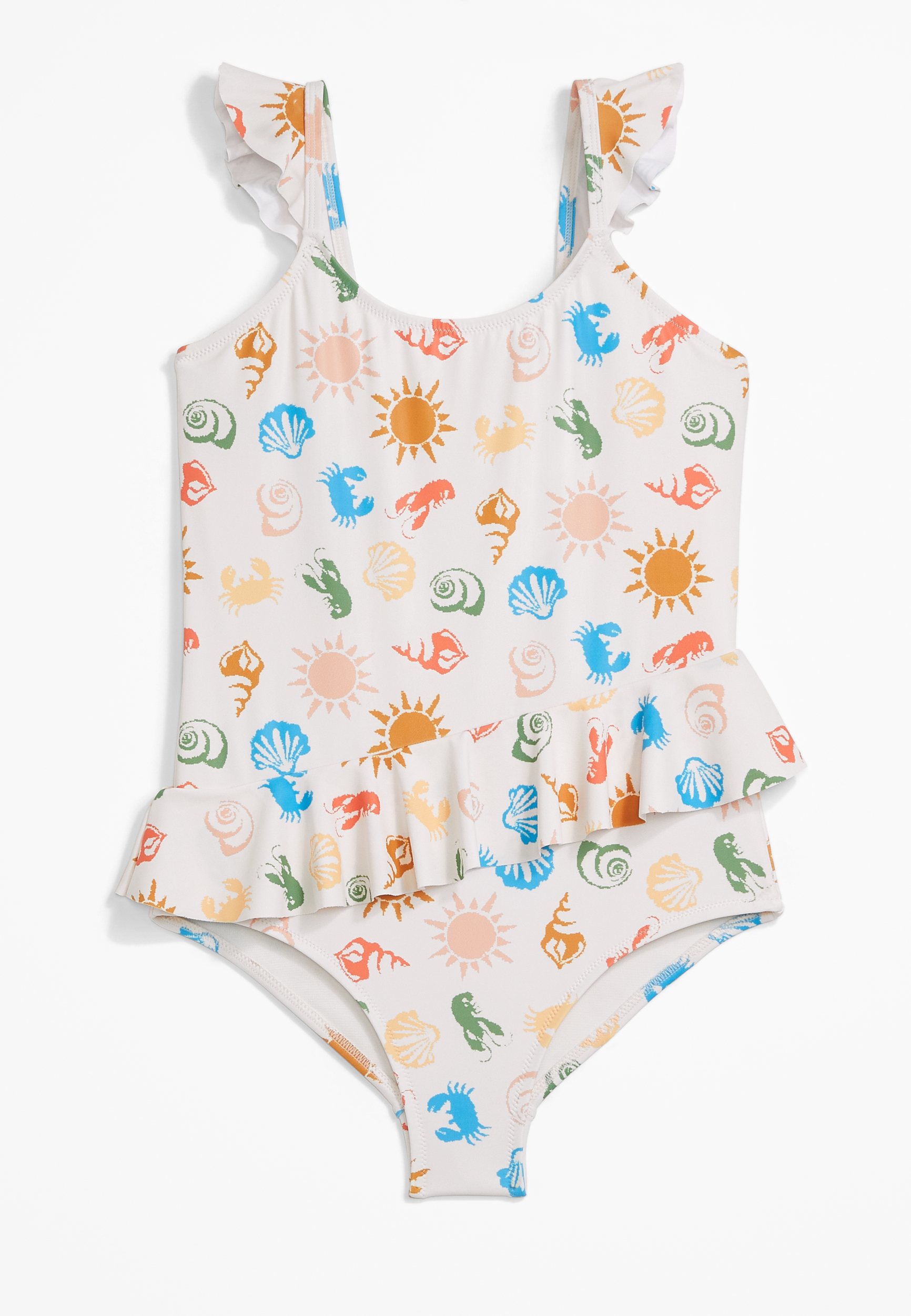Girls Ruffle One Piece Swimsuit | maurices