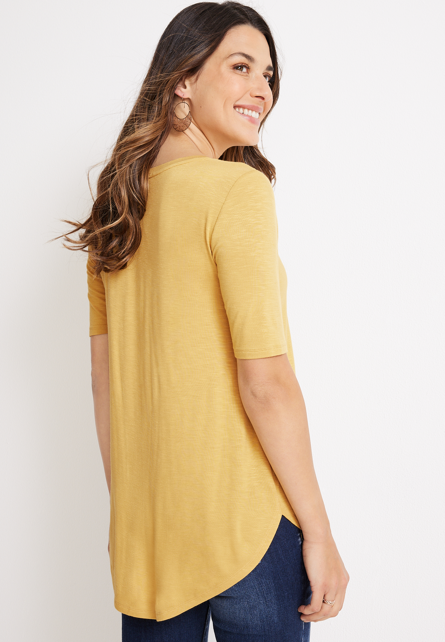 24/7 Olivia Tunic Tee, C3522, large