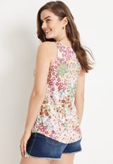 24/7 Mara High Neck Tank Top, C2380, small