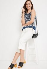 24/7 Mara High Neck Tank Top, C4131, small