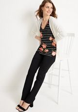 24/7 Mara V Neck Tank Top, C1756, small